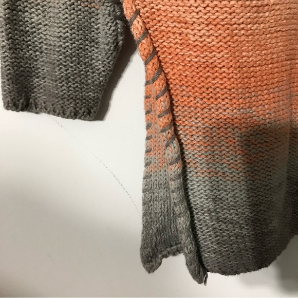 Cache Multicolor Cable Knit Sweater - Picture 2 of 4